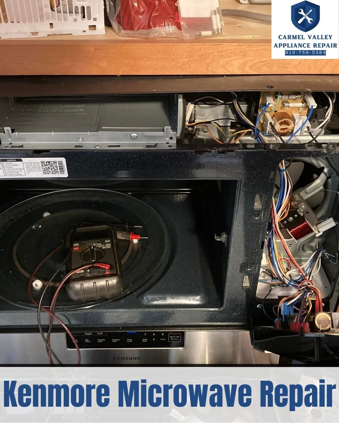 Kenmore microwave repair San Diego 92130