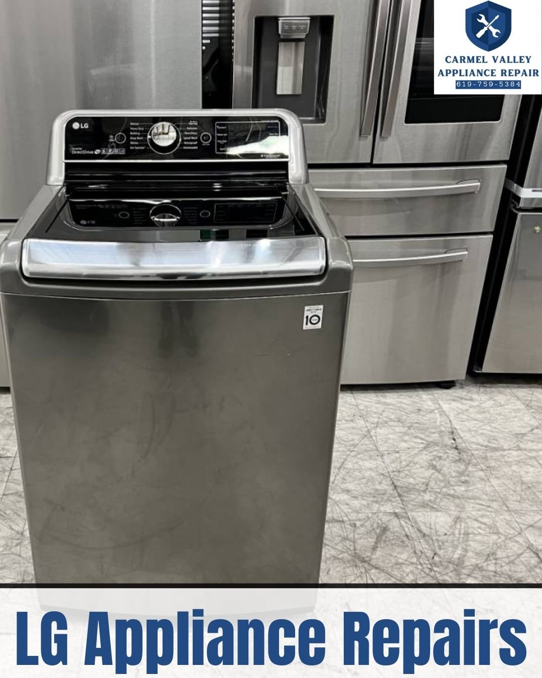 LG washing machine repair Near Me San Diego