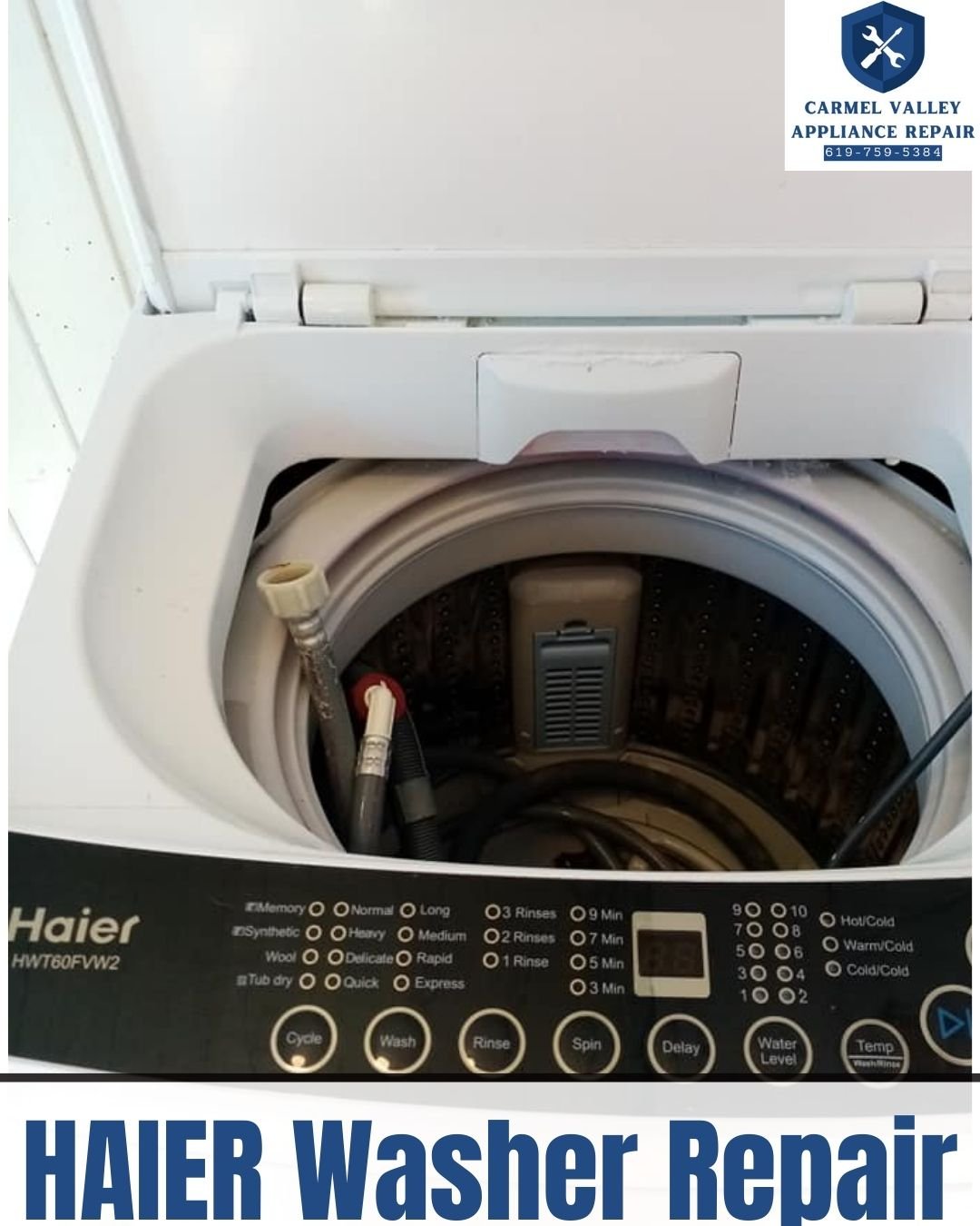 HAIER Washer Repair San Diego CA