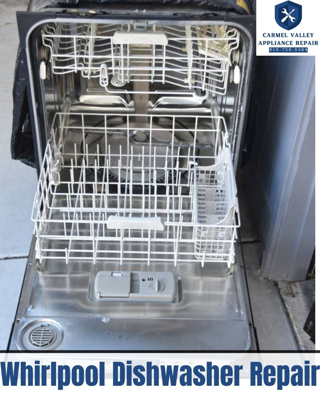 Whirlpool Dishwasher Repair San Diego 92130