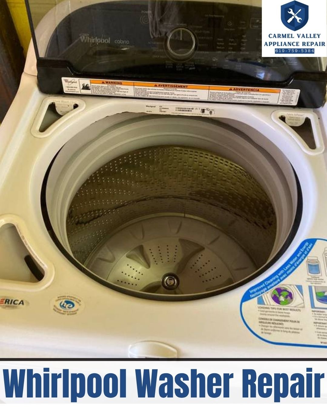 Whirlpool washer Repair San Diego 92130